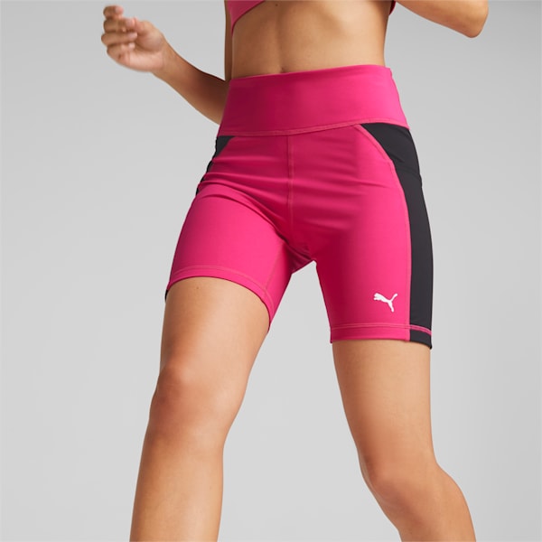 PUMA FIT 5" Women's Training Shorts, Orchid Shadow-PUMA Black, extralarge-IND